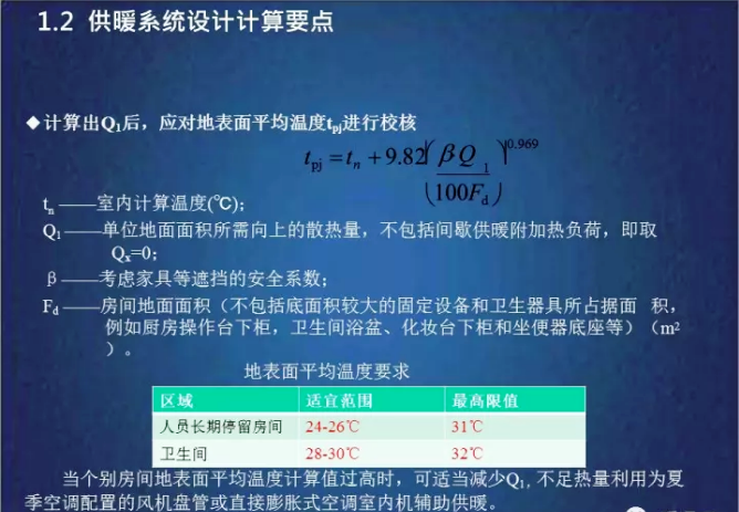 超低溫空氣源熱泵系統Q1計算